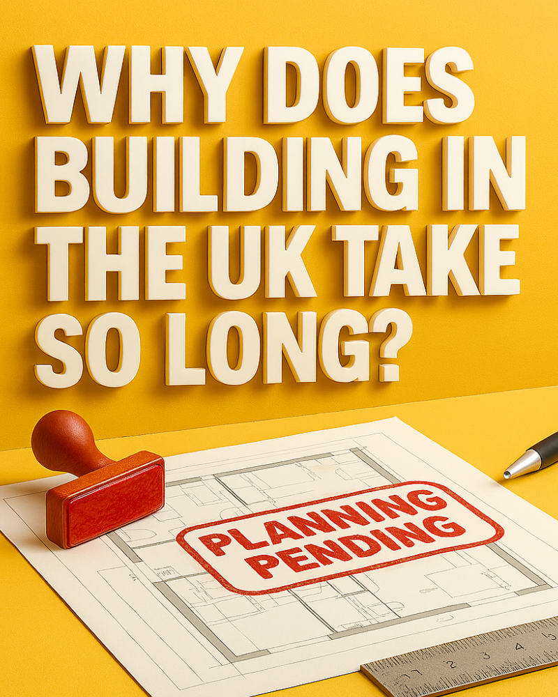 Why does building in the UK take so long?